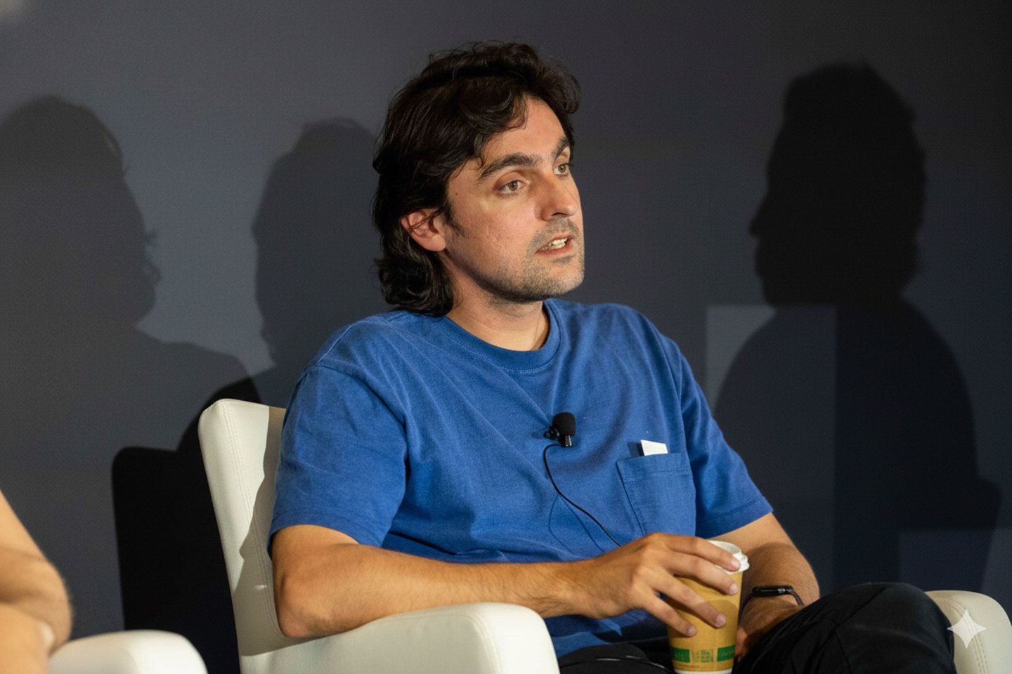 Ari-Malik-Salient-AI at a Matrix VC event