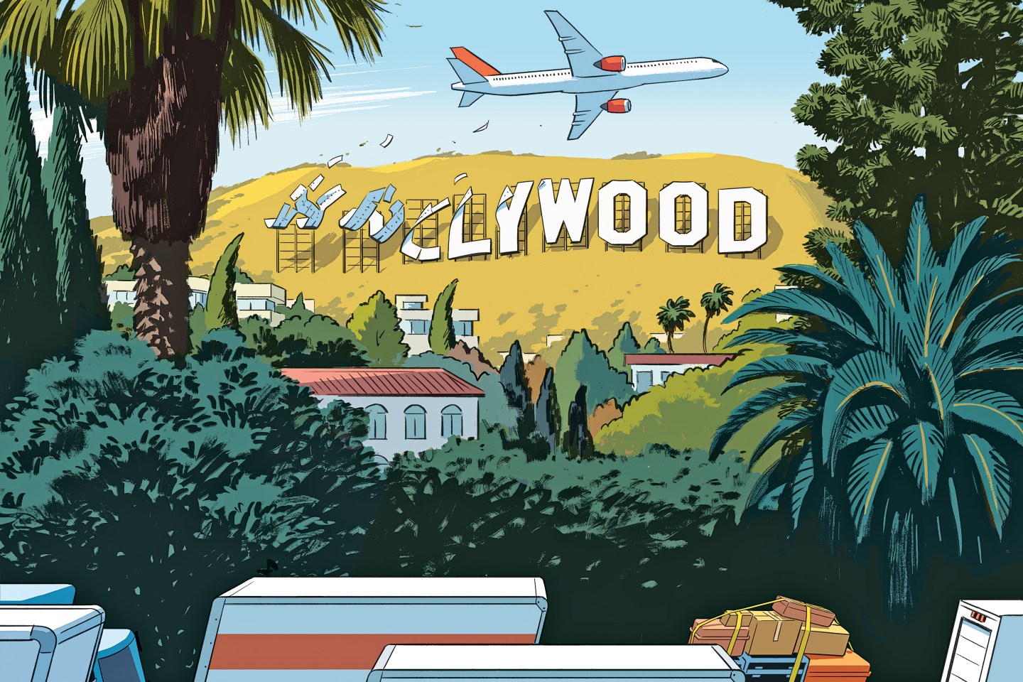 Geoff Colvin Hollywood Illustration by R Kikuo Johnson