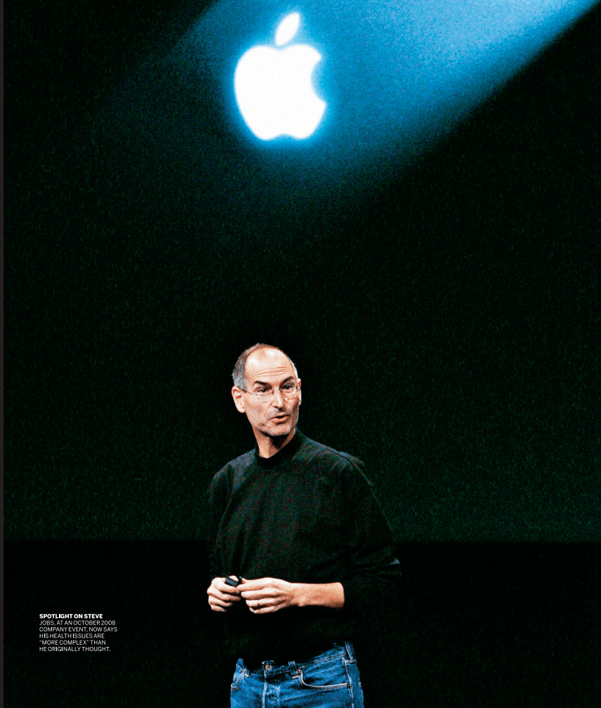 SPOTLIGHT ON STEVE: Jobs, at an October 2008 company event, now says his health issues are "more complex" than he originally thought.