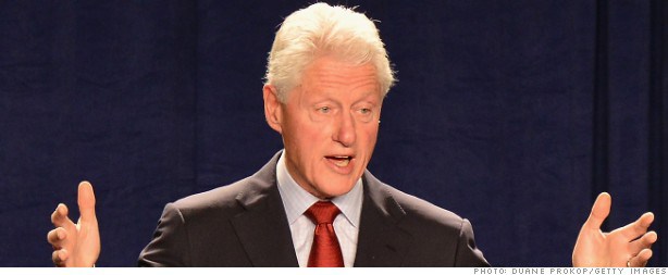 <<attends>> "Get Out The Vote" Event With Bill Clinton And Bruce Springsteen at Tri-C Western Campus Field House on October 18, 2012 in Parma, Ohio.