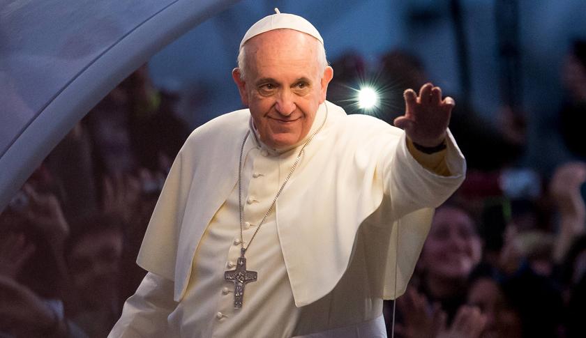 Pope Francis Leads Way Of The Cross On Rio's Copacabana Beach