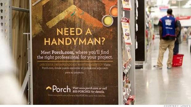 Lowe’s goes big on home-improvement startup Porch.com