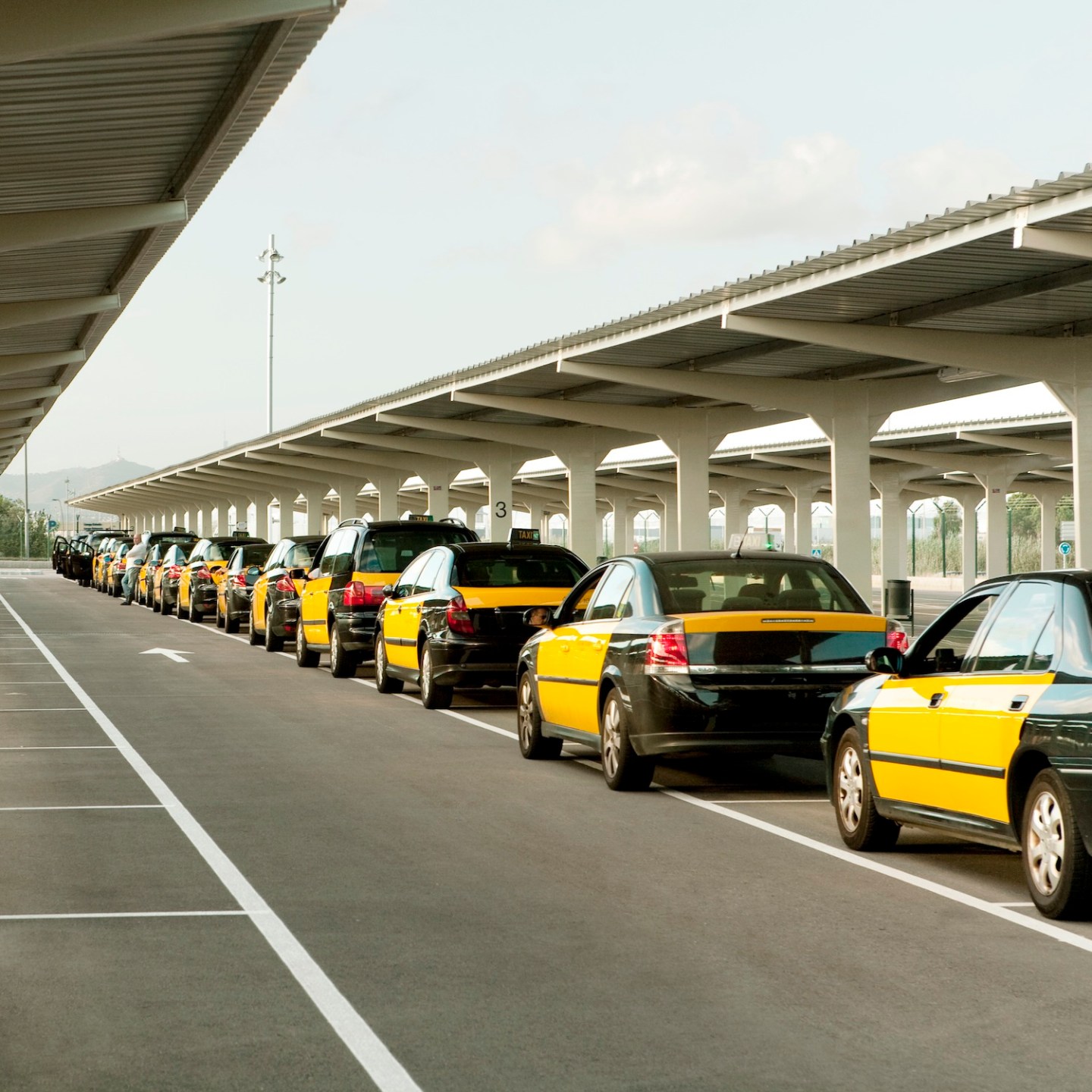 Taxis at Barcelona–El Prat Airport