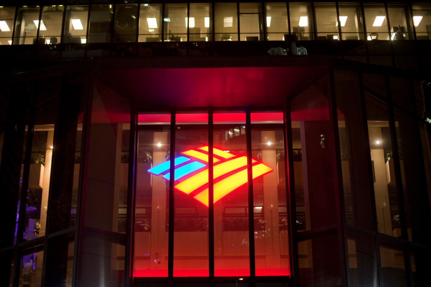 General Views Of The Bank Of America Corporate Center