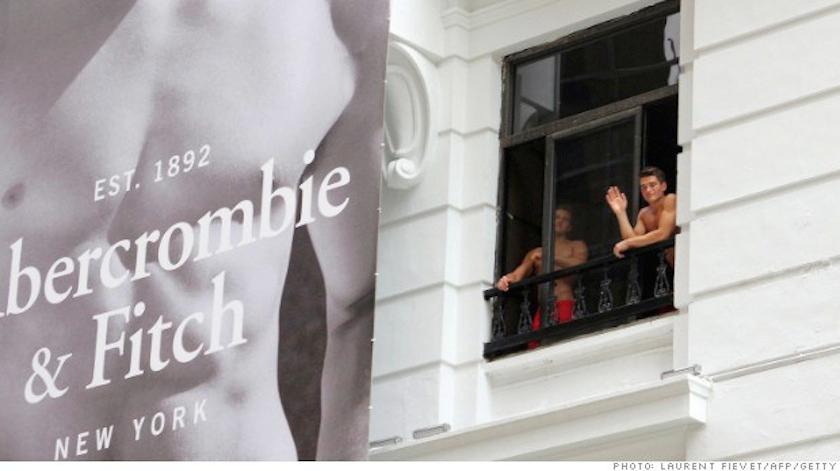 Abercrombie stands out by shrinking less than peers
