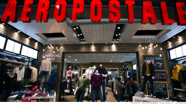 A Aeropostale Inc. store at the Santa fe mall center in Mexico city Mexico on Friday Sept. 20, 2013. Photographer: Susana Gonzalez/Bloomberg