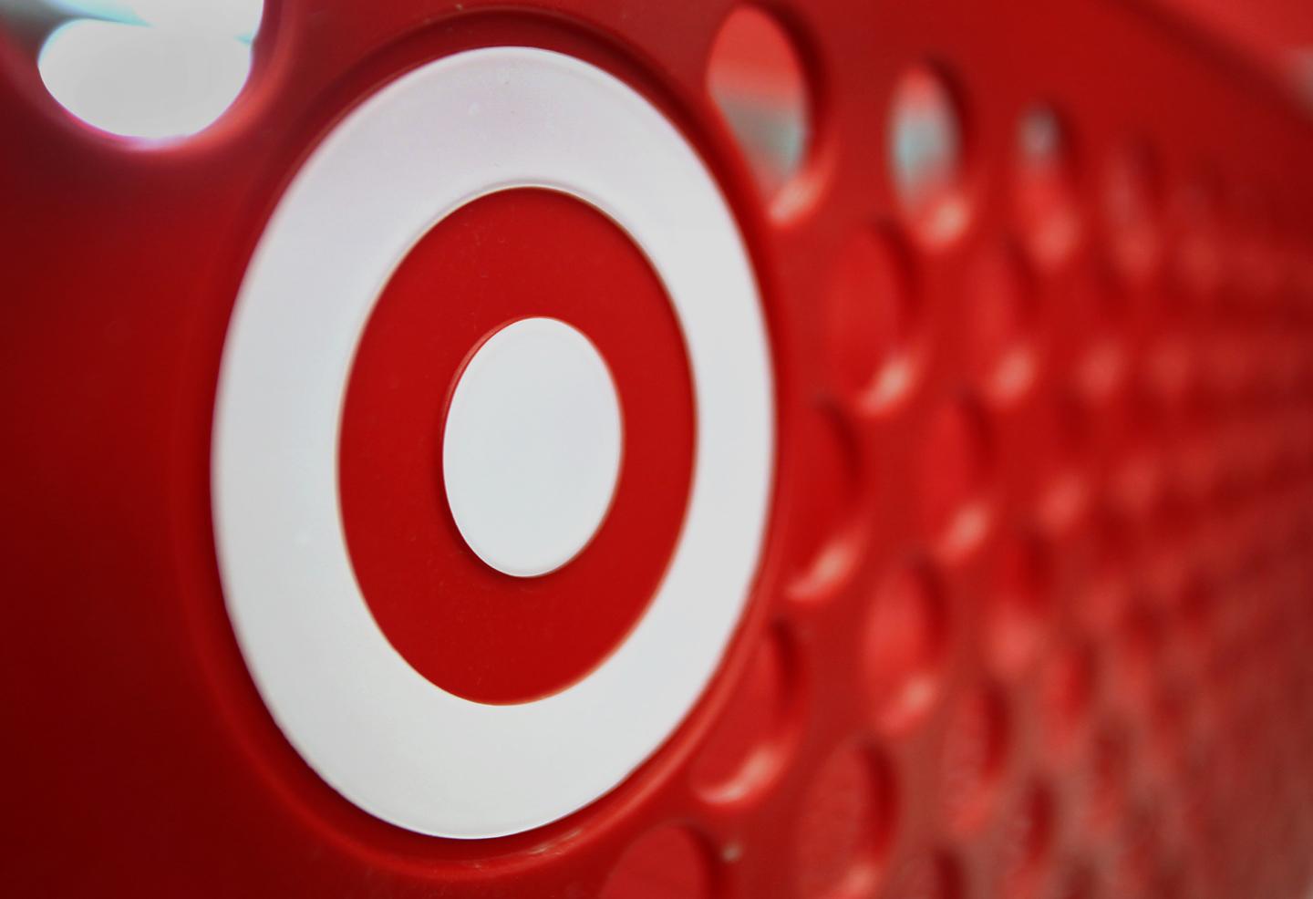 Inside A Target Retail Store Along With Target's Executive VP Of Property Development John Griffith