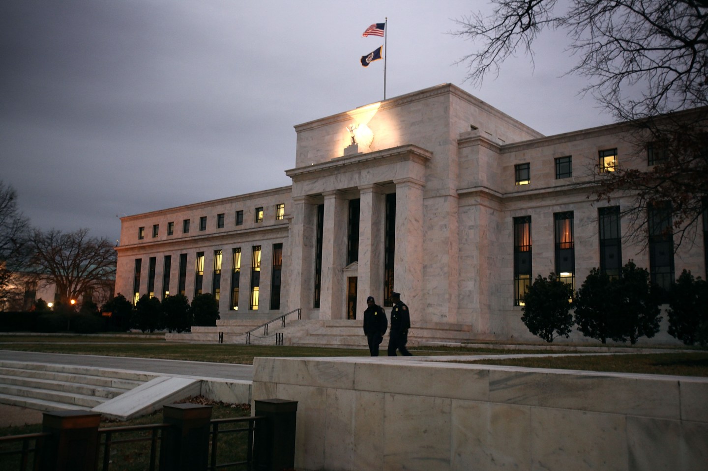 <> December 15, 2008 in Washington, D.C. The Fed began its last meeting of 2009 today, where it is expected to announced another reduction in the key interest rate, amongst other measures meant to stimulate the economy.