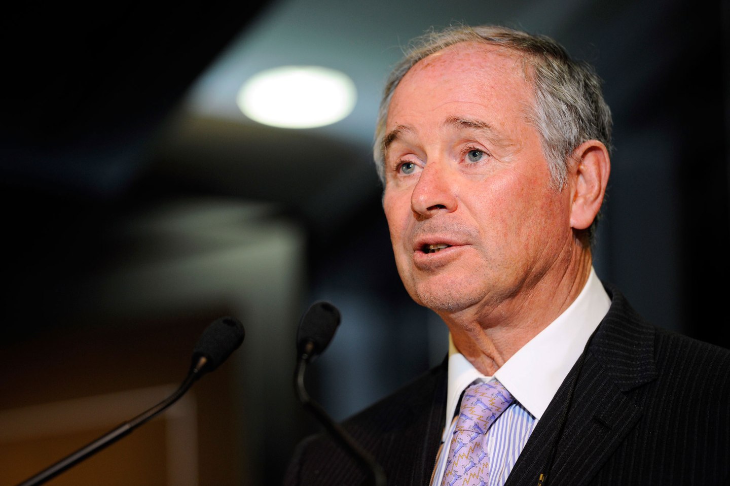 Blackstone Group CEO Stephen Schwarzman and CFO Laurence Tosi Attend Opening of Singapore Office