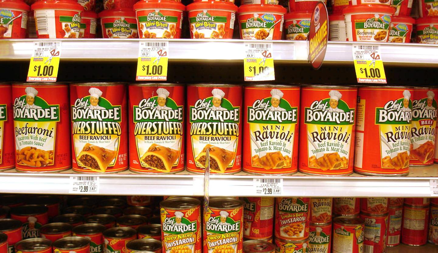 ConAgra throws Chef Boyardee under the bus