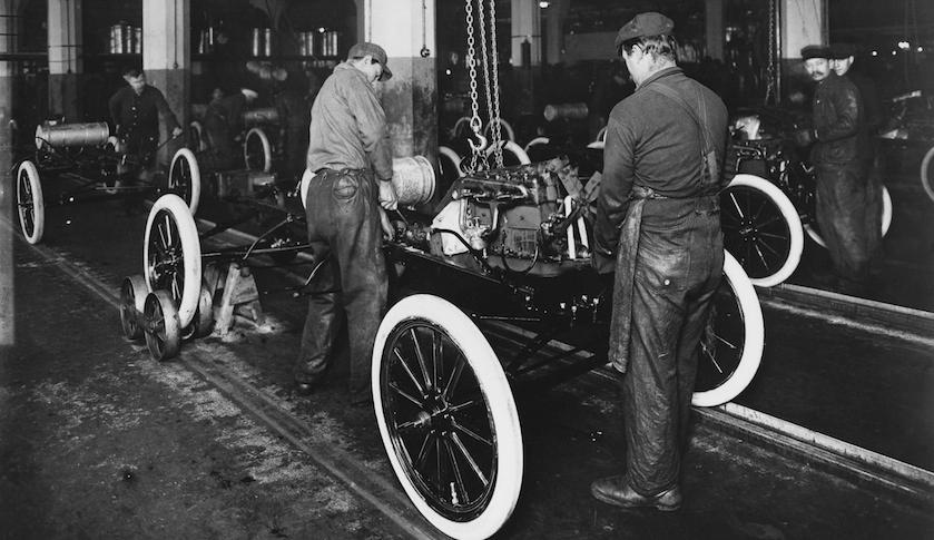 Ford assembly line