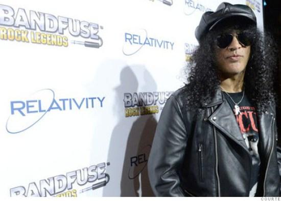 Slash gets in the (video) game