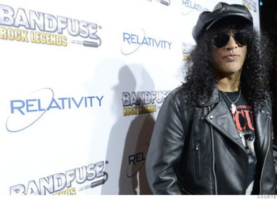 Slash gets in the (video) game