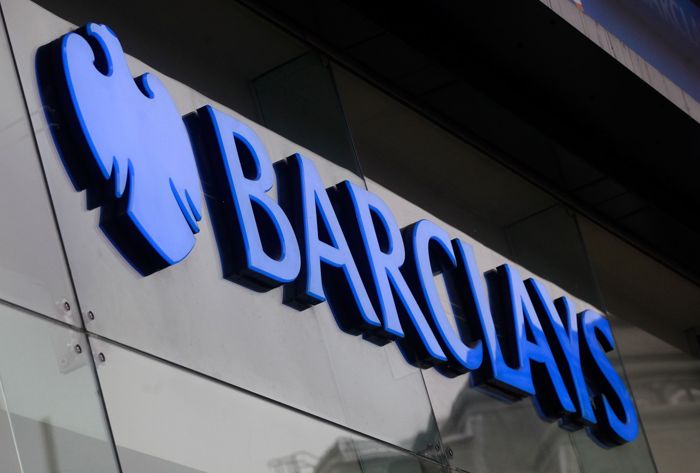 The Barclays Plc logo.