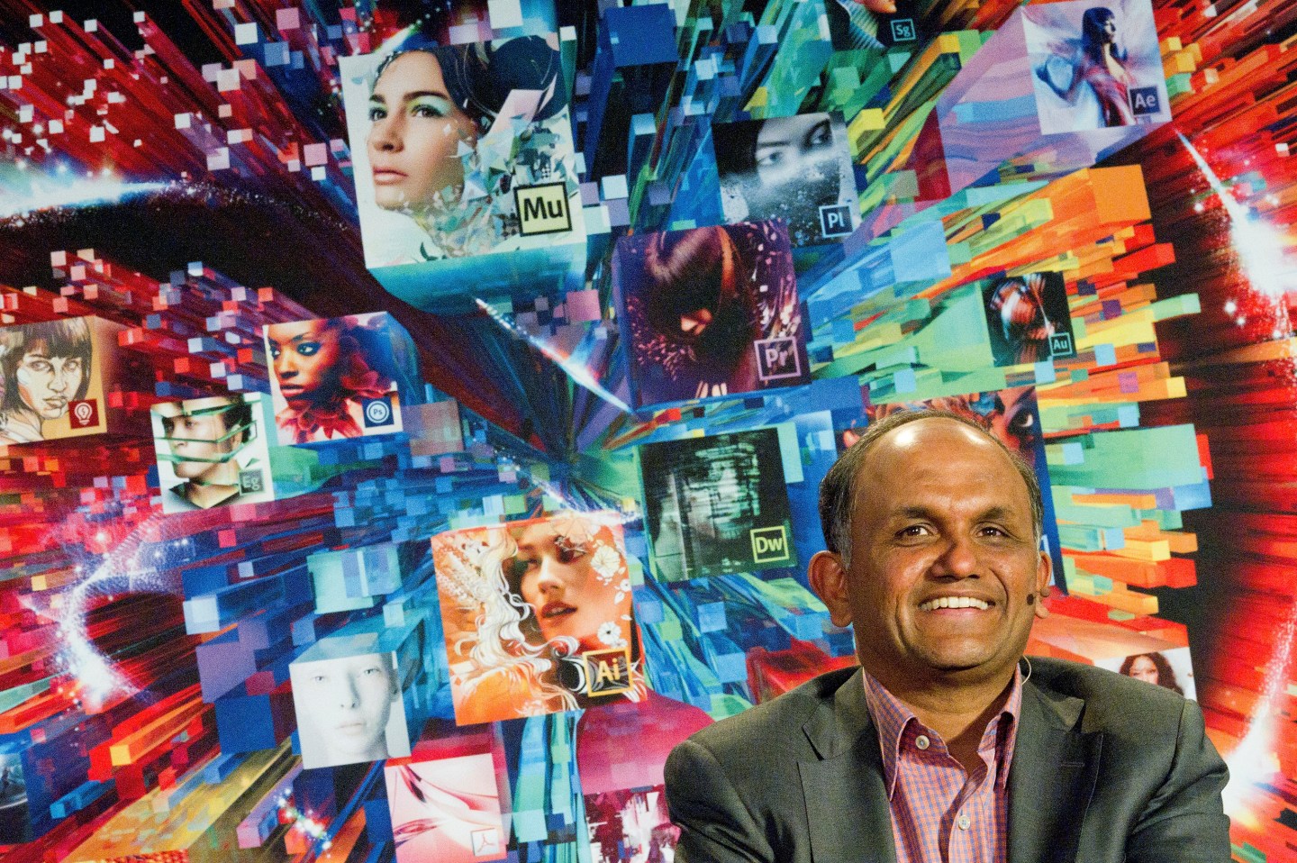 Adobe CEO Shantanu Narayen Launches Creative Suite 6 (CS6)