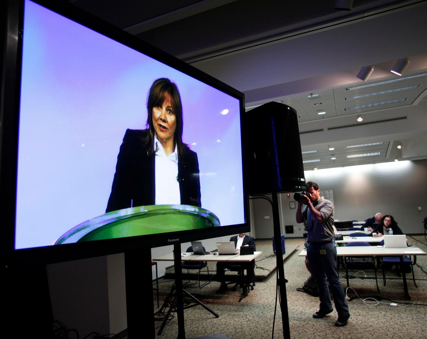 GM CEO Mary Barra Holds Press Conference On Ignition Switch Recall