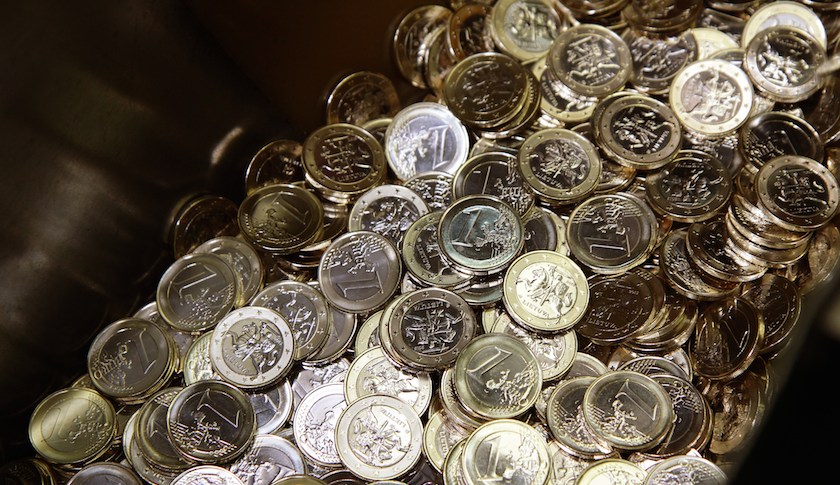 Euro coins