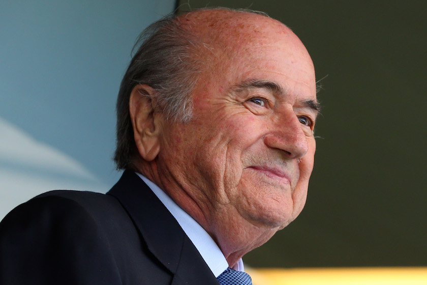 FIFA President Sepp Blatter