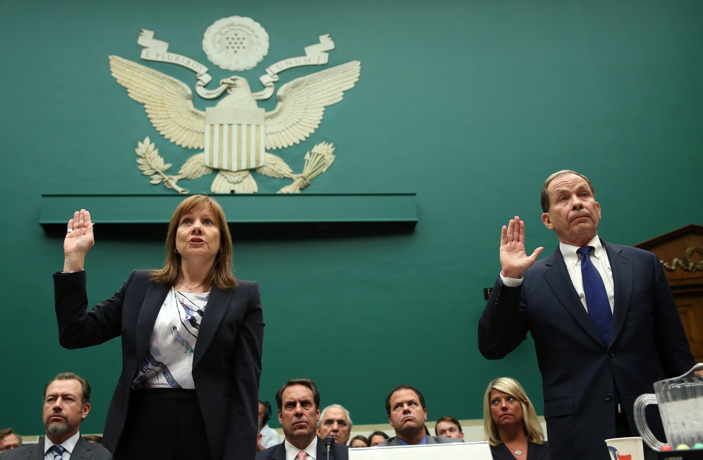 GM CEO Mary Barra Testifies At House Hearing On Ignition Switch Recall