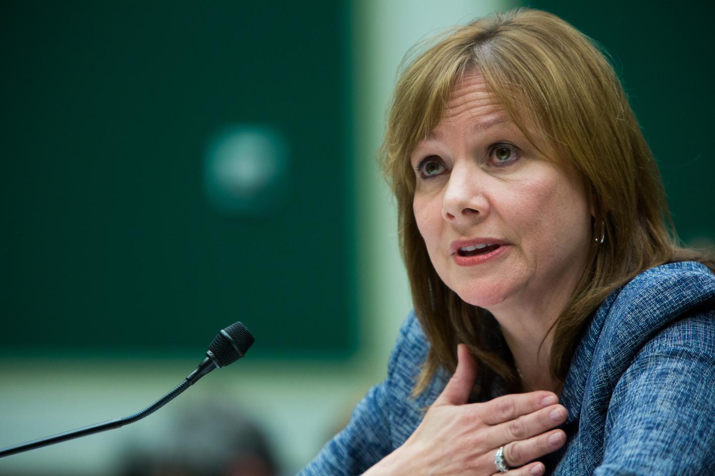General Motors CEO Mary Barra.