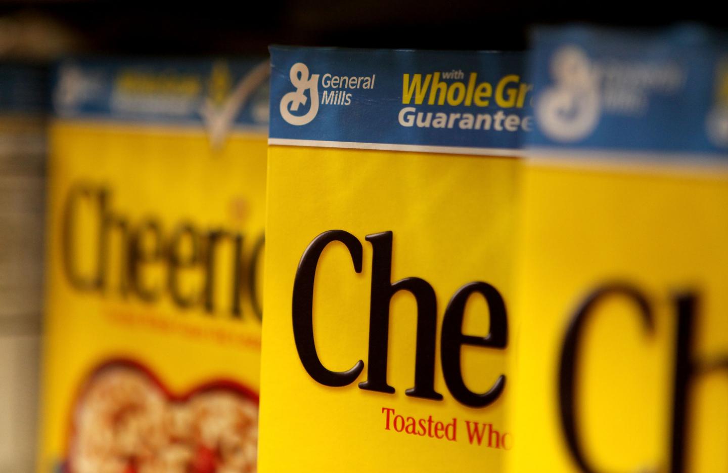 Boxes of Cheerios