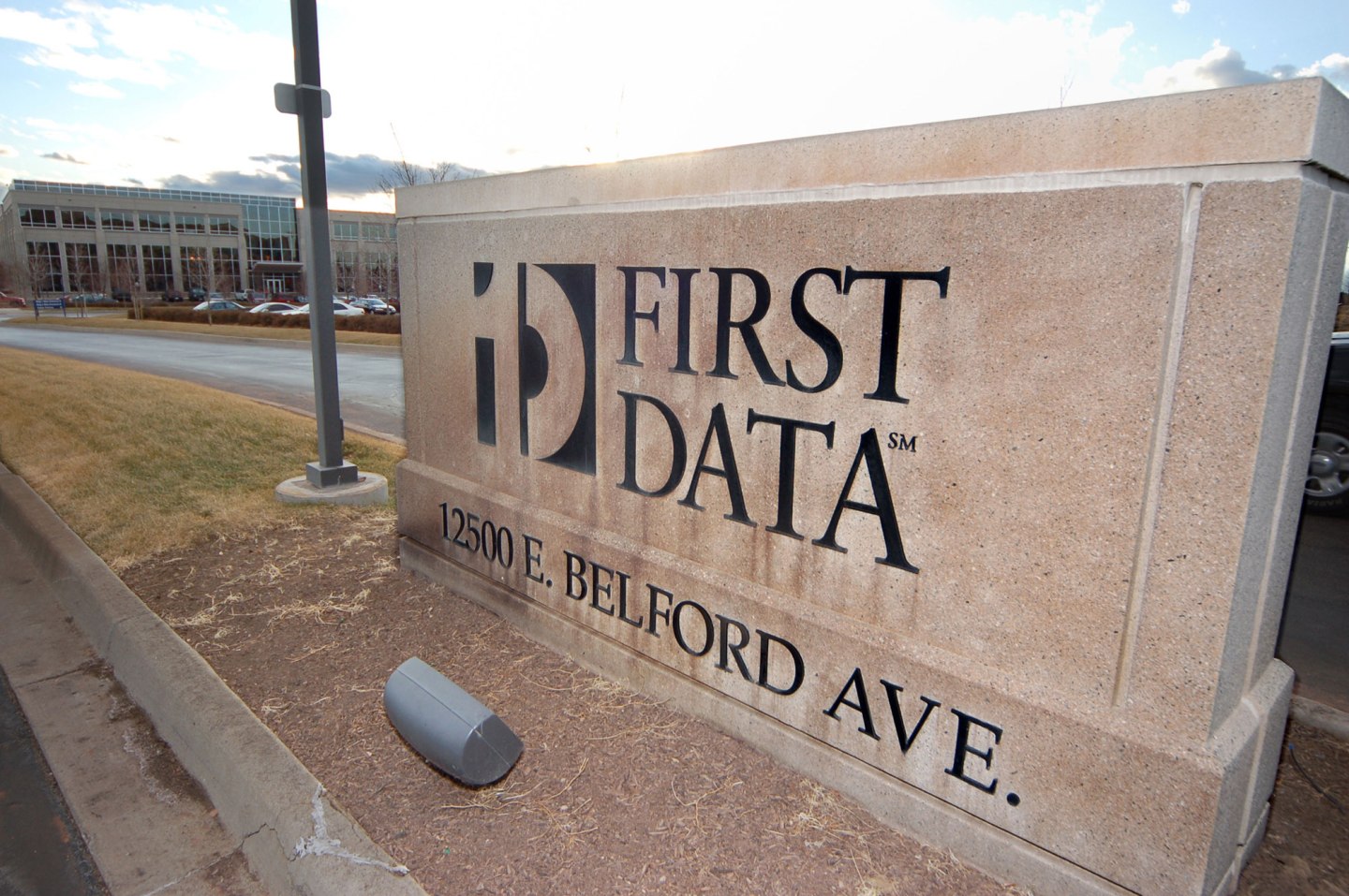 The First Data Corp. campus, south of Denver Colorado, is pi