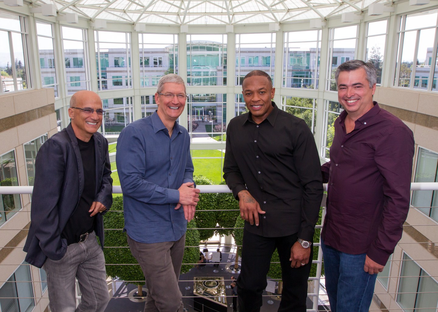 At Apple headquarters in Cupertino, Calif. on May 28, 2014.