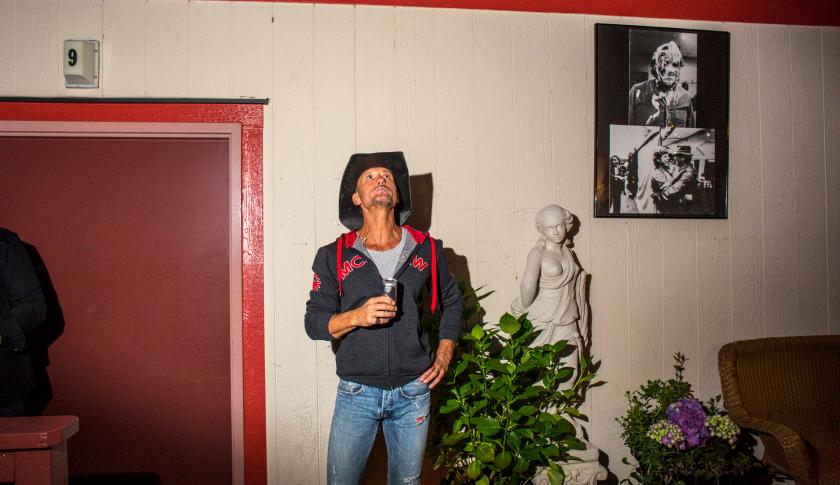 Country singer Tim McGraw