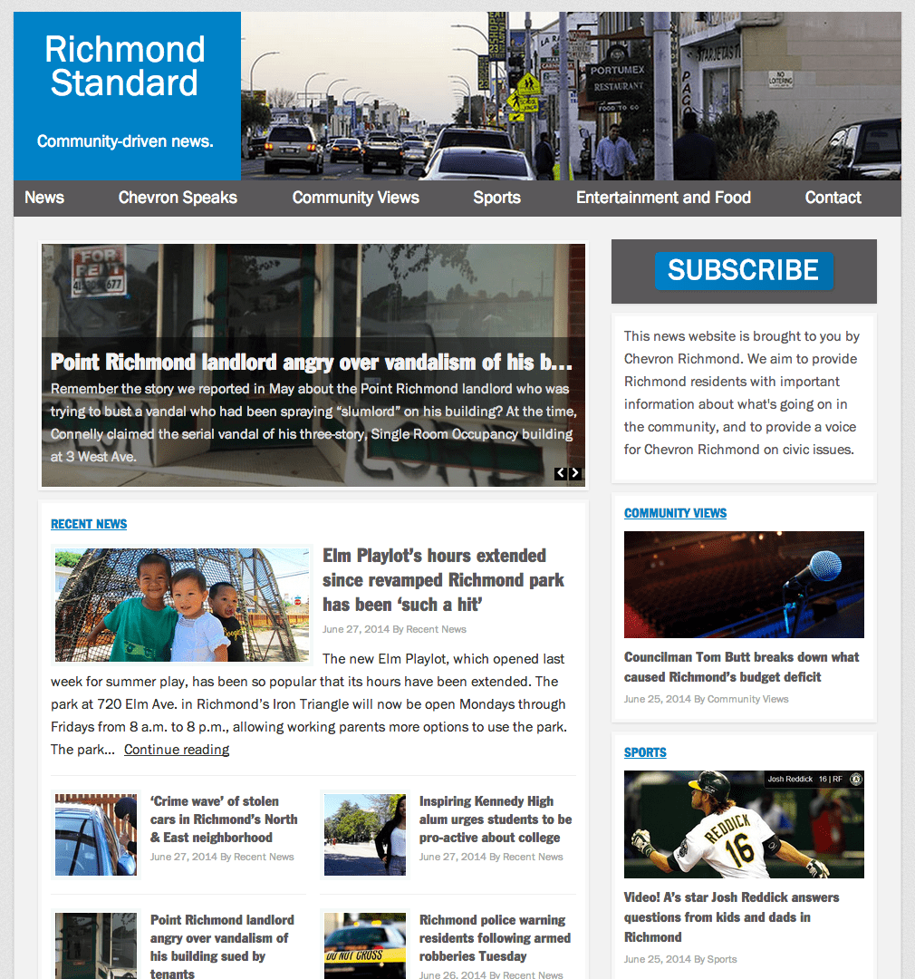 The Richmond Standard.