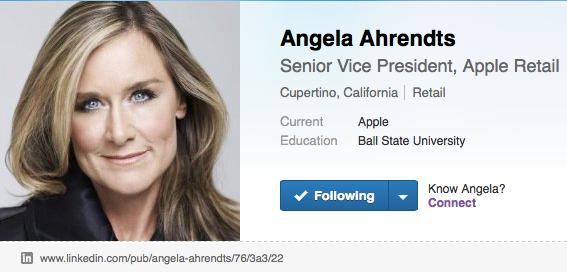 Apple’s Angela Ahrendts talks