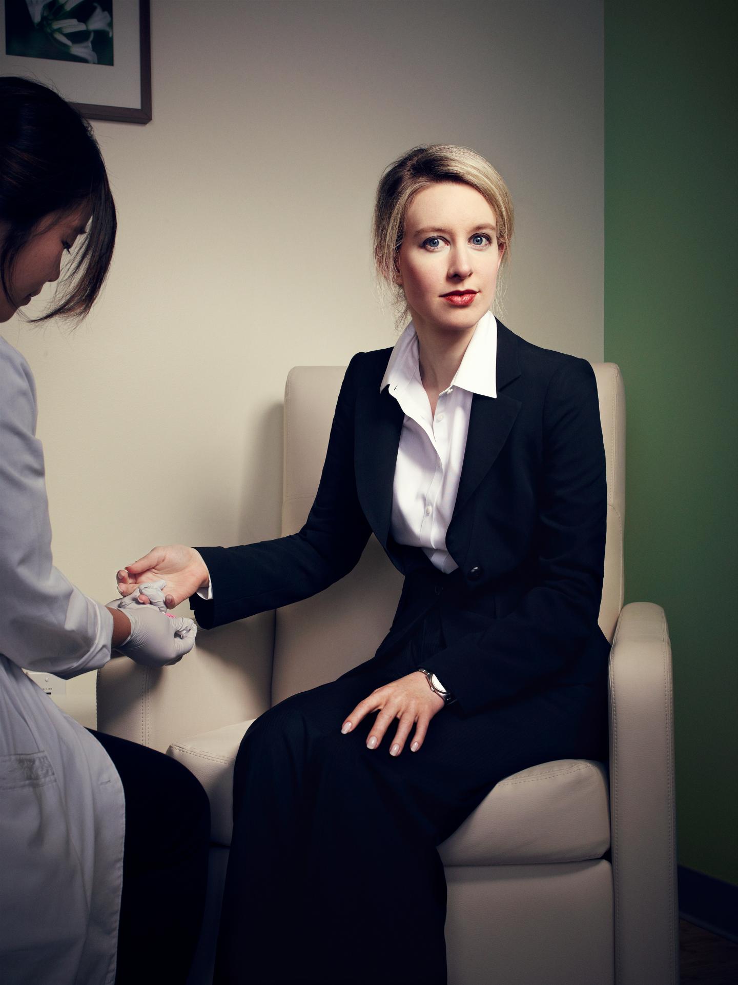 Theranos CEO and founder Elizabeth Holmes