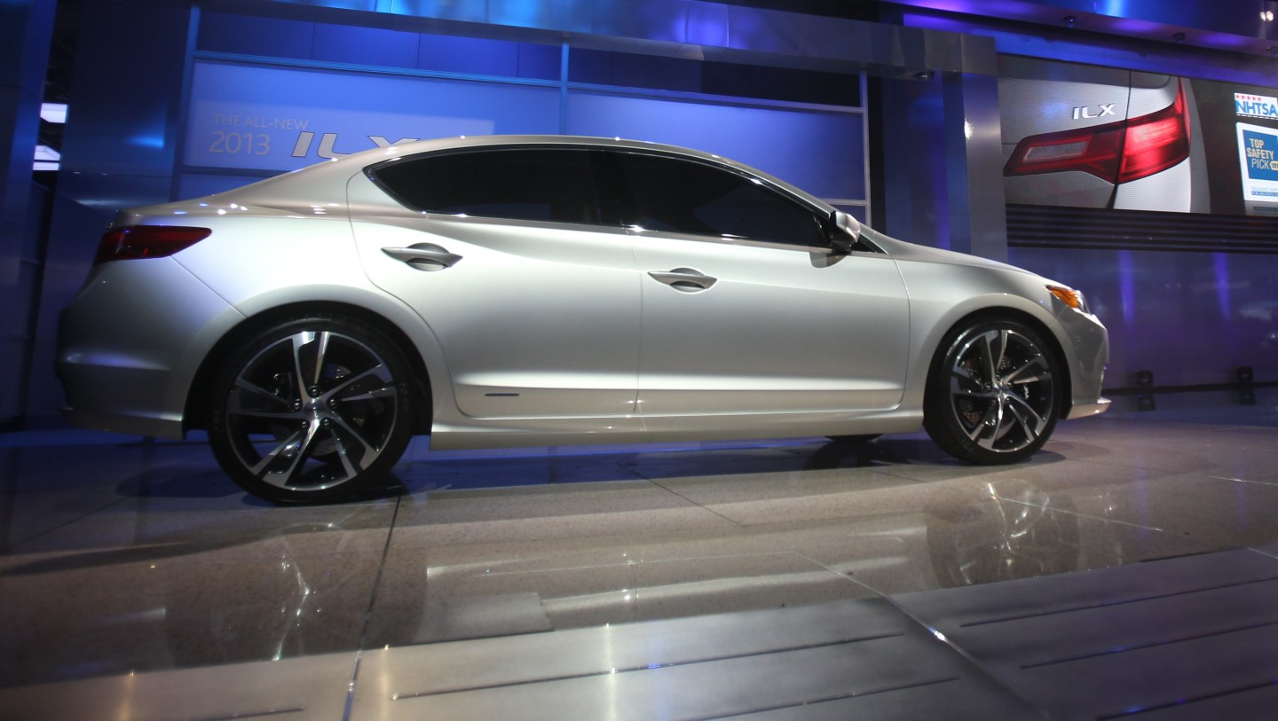 Acura unveiled its 2013 ILX compact spor