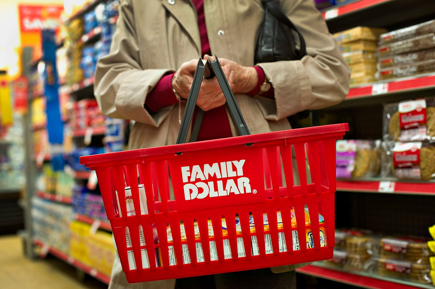 Inside A Family Dollar Store Ahead of Earnings Reports