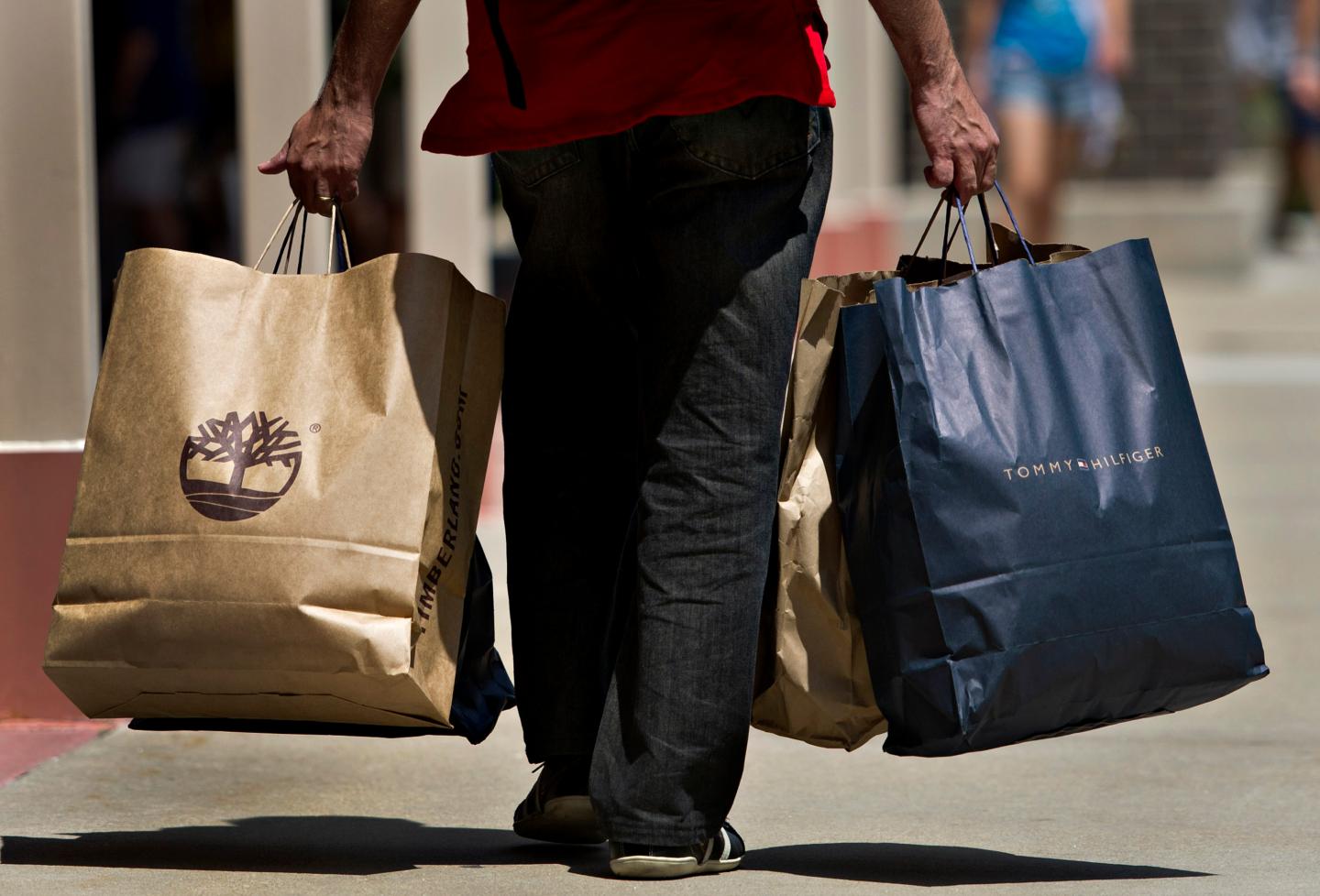 General Images From Inside Chicago Premium Outlets Ahead Of Retail Sales Numbers