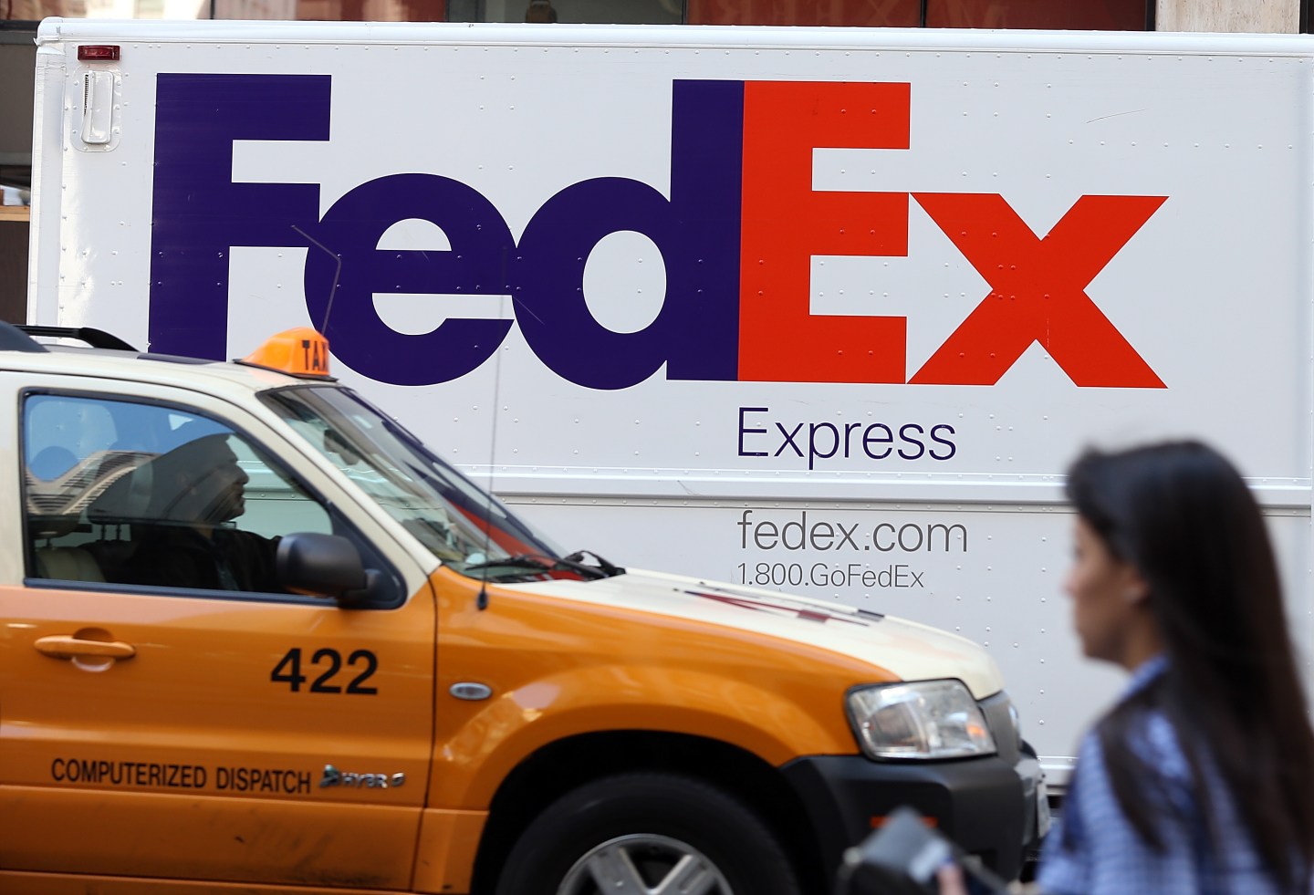 Fed Ex Drops Earnings Estimate After Profits Fall One Percent In First Quarter