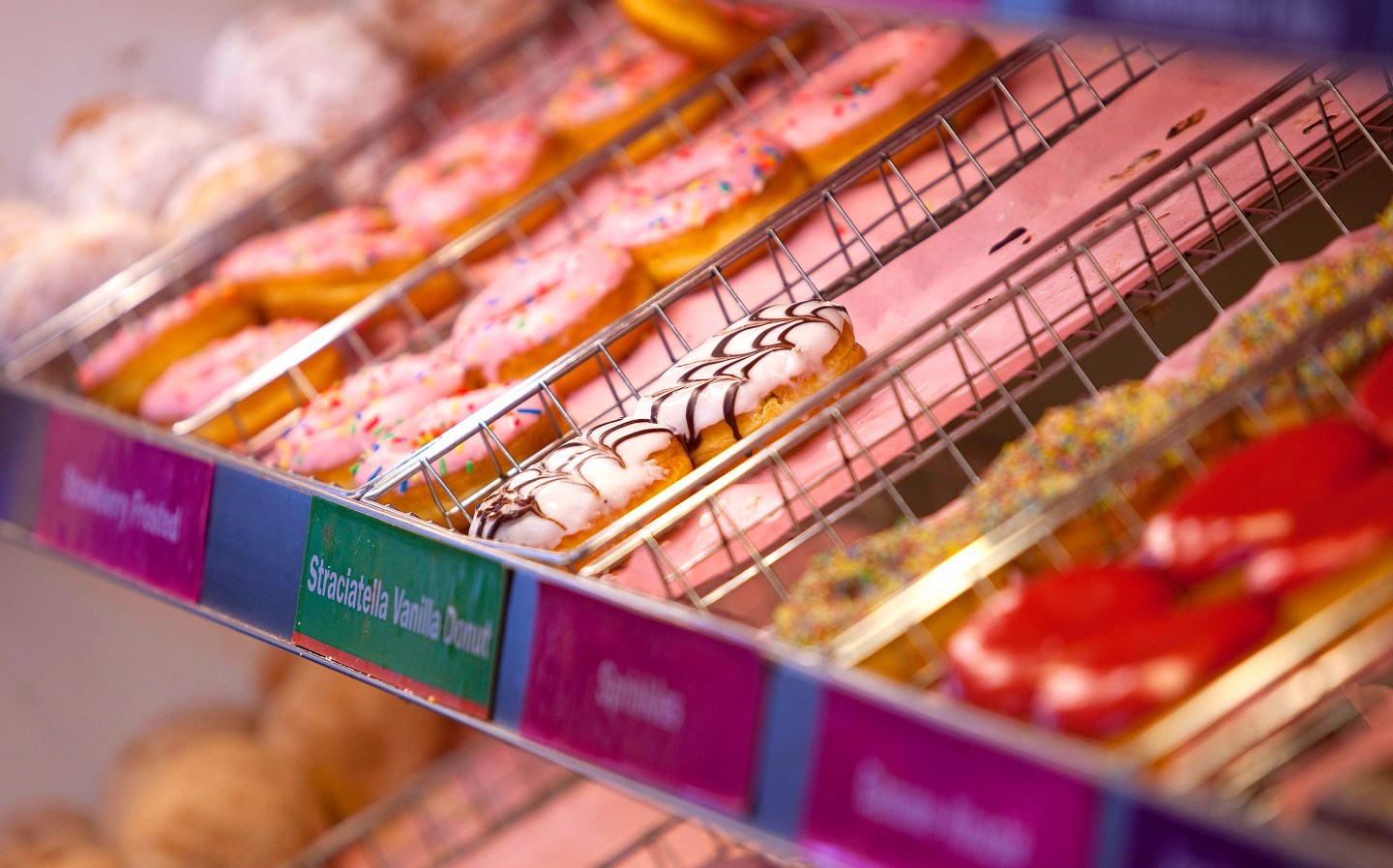 Inside A Dunkin' Donuts Store As Group Plans German Expansion