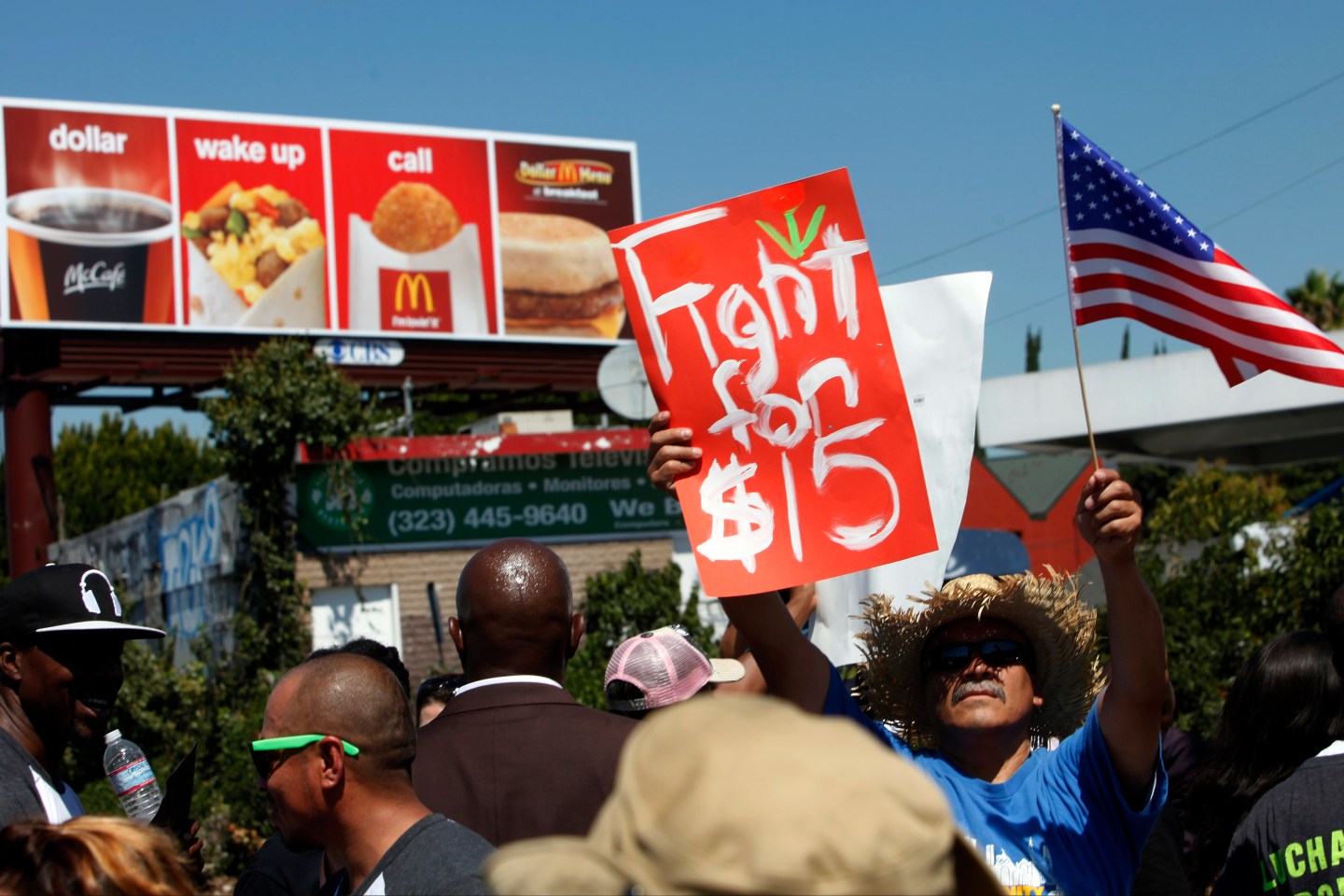 Fast-Food Strikes in 50 U.S. Cities Seeking $15 Per Hour