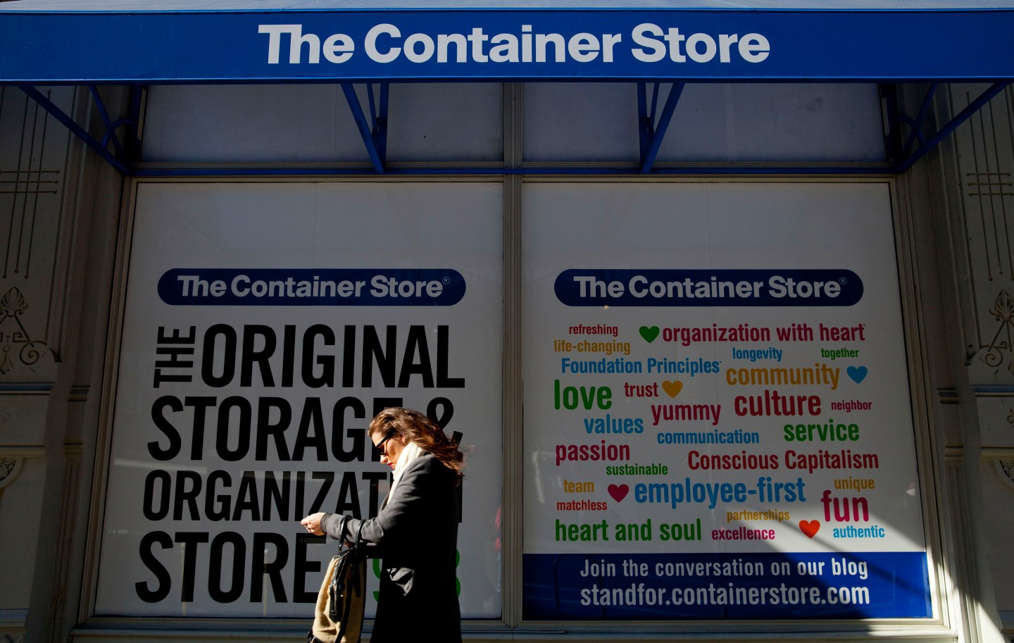 Inside A Container Store Group Inc. Store Following Co.'s IPO