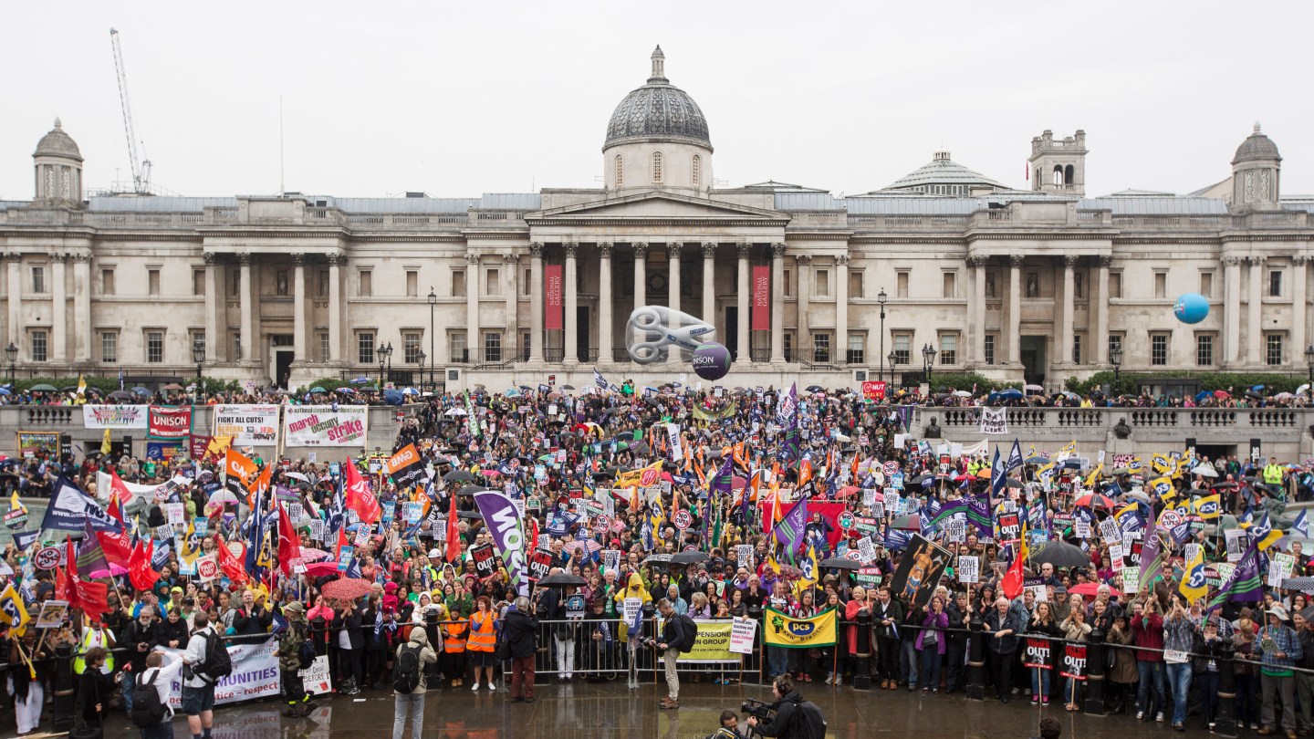 Over Million Public Sector Workers Hold Nationwide Strike