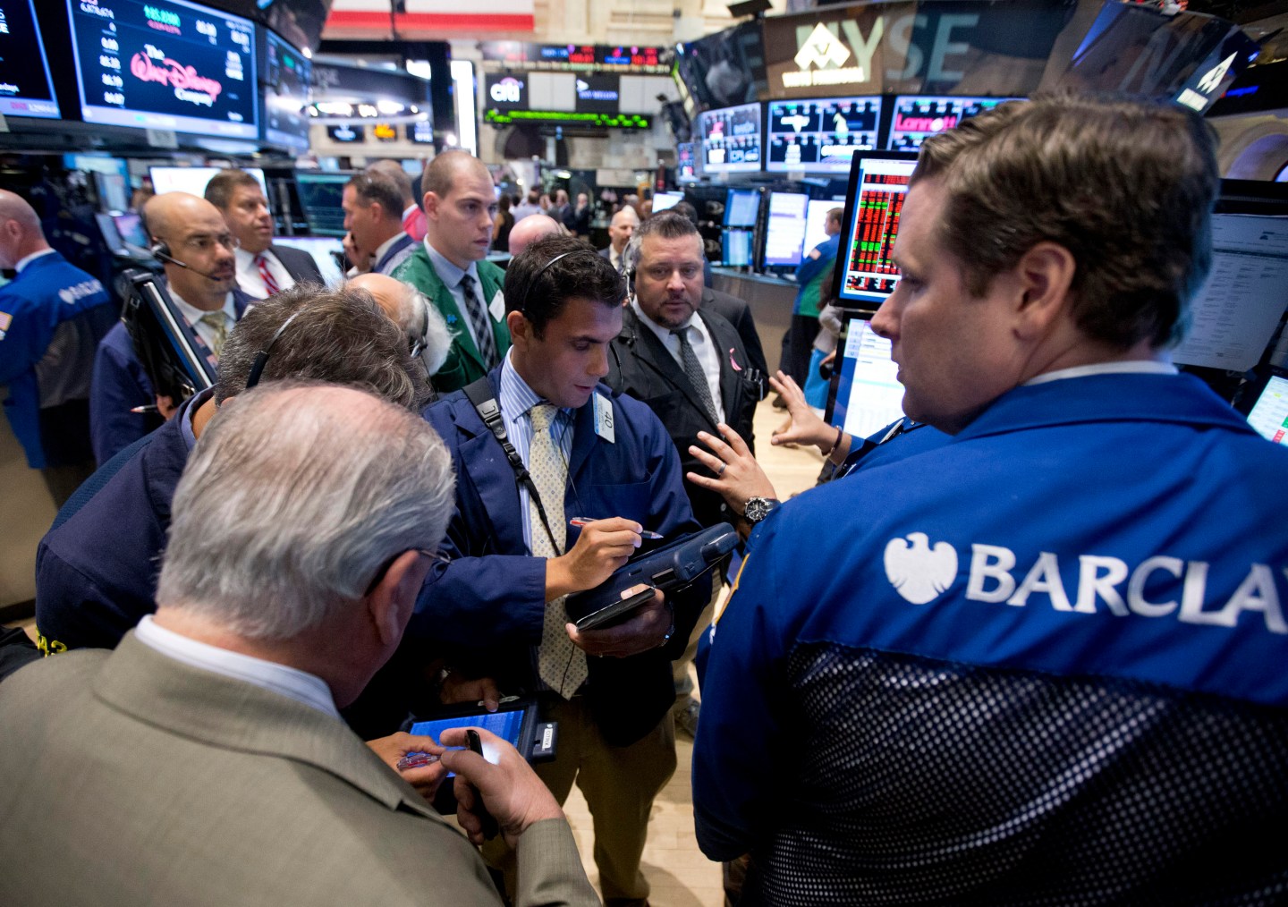 Traders At The NYSE React To Malaysian Airliner Crash In Ukraine