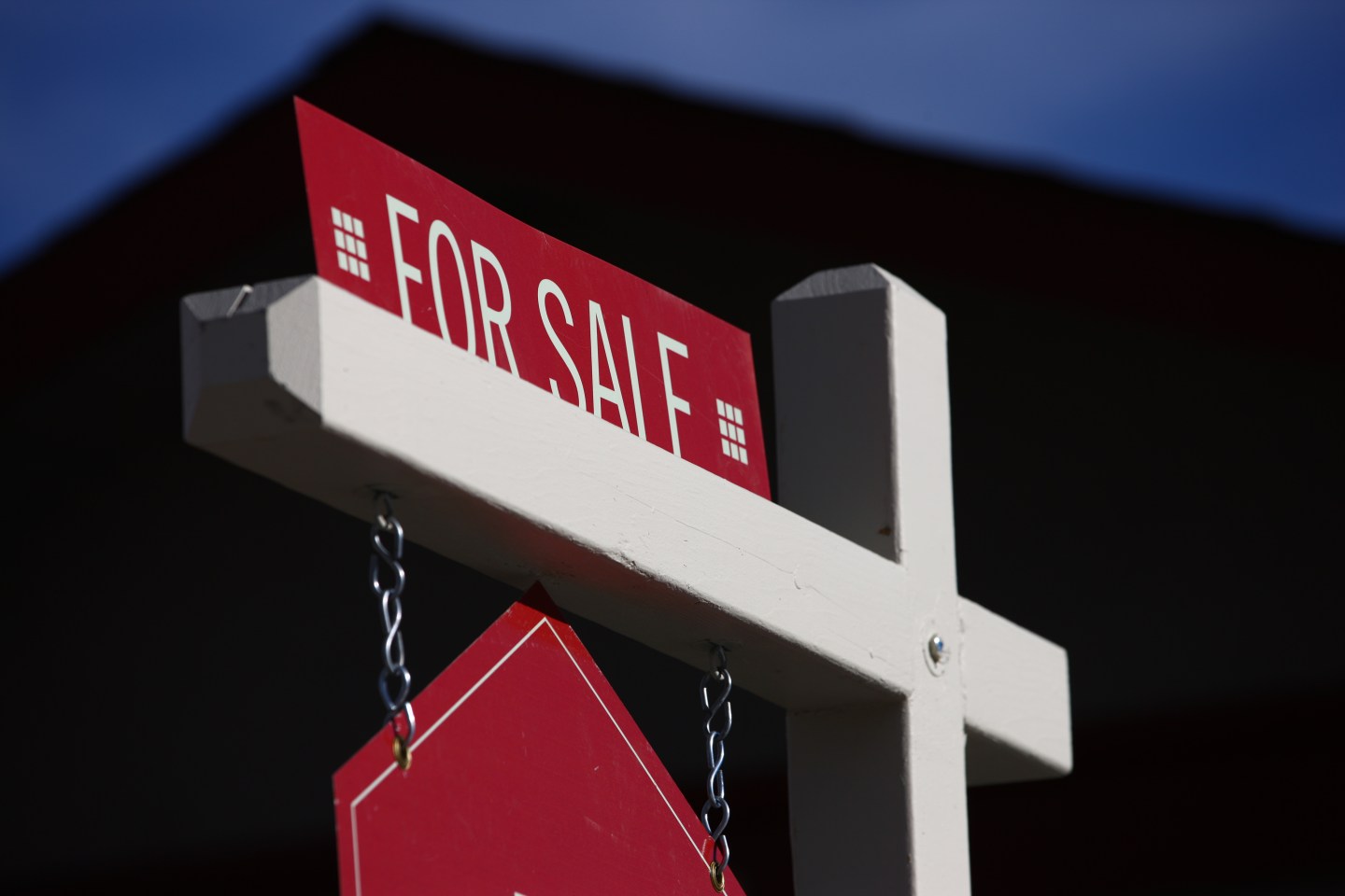 A 'For Sale' sign.