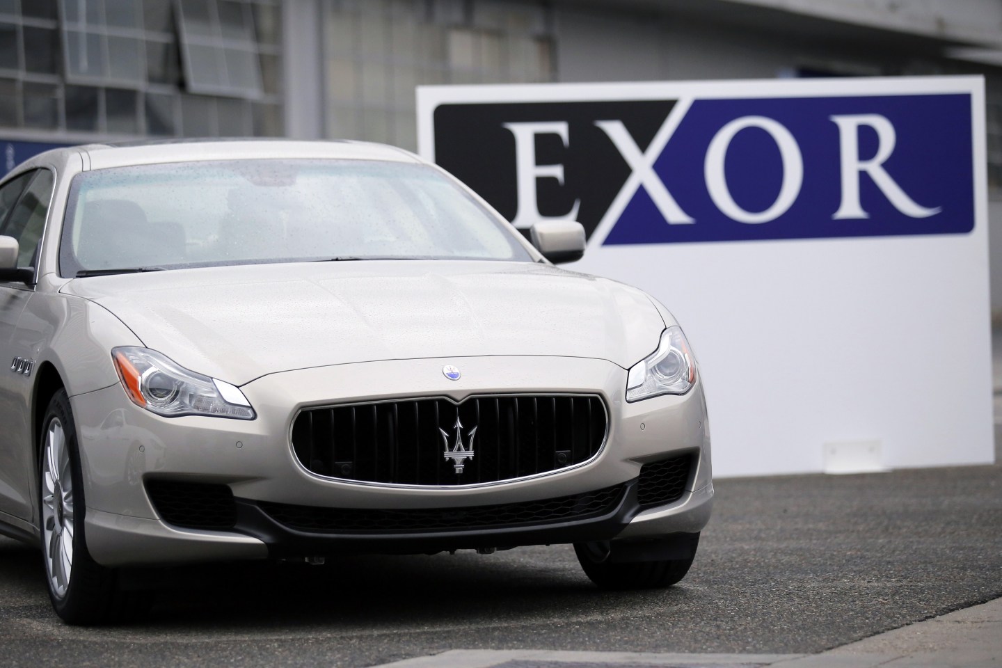 ITALY-FIAT-MASERATI-PLANT-GRUGLIASCO