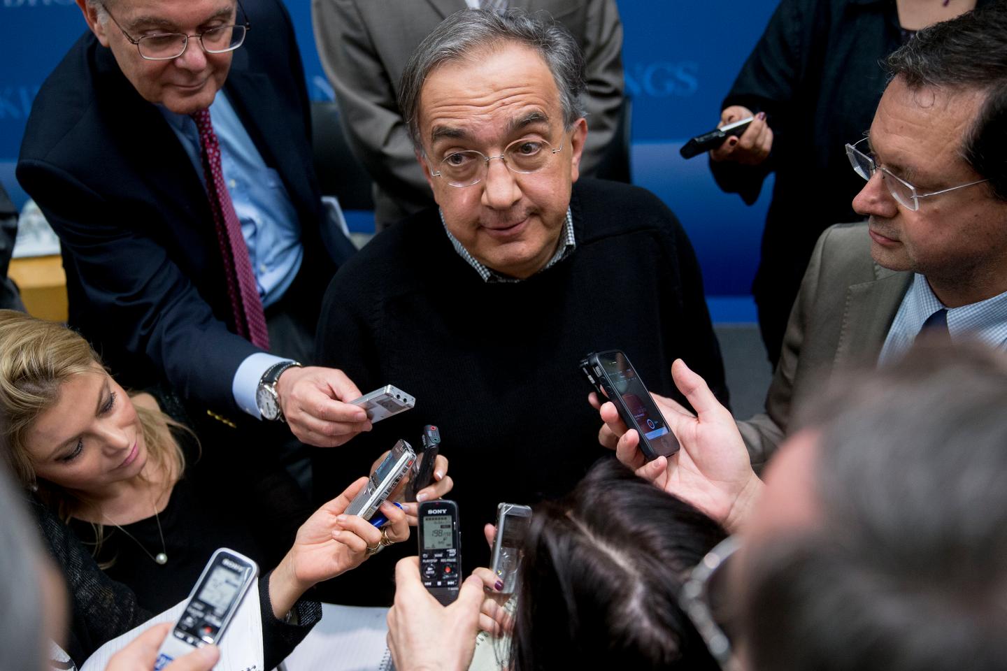 Chrysler CEO Sergio Marchionne Speaks At The Brookings Institution