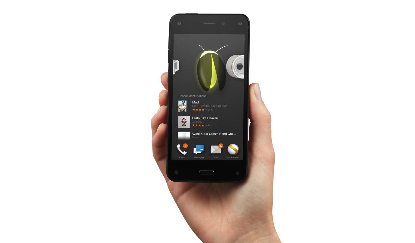 Amazon's first phone, the Fire.