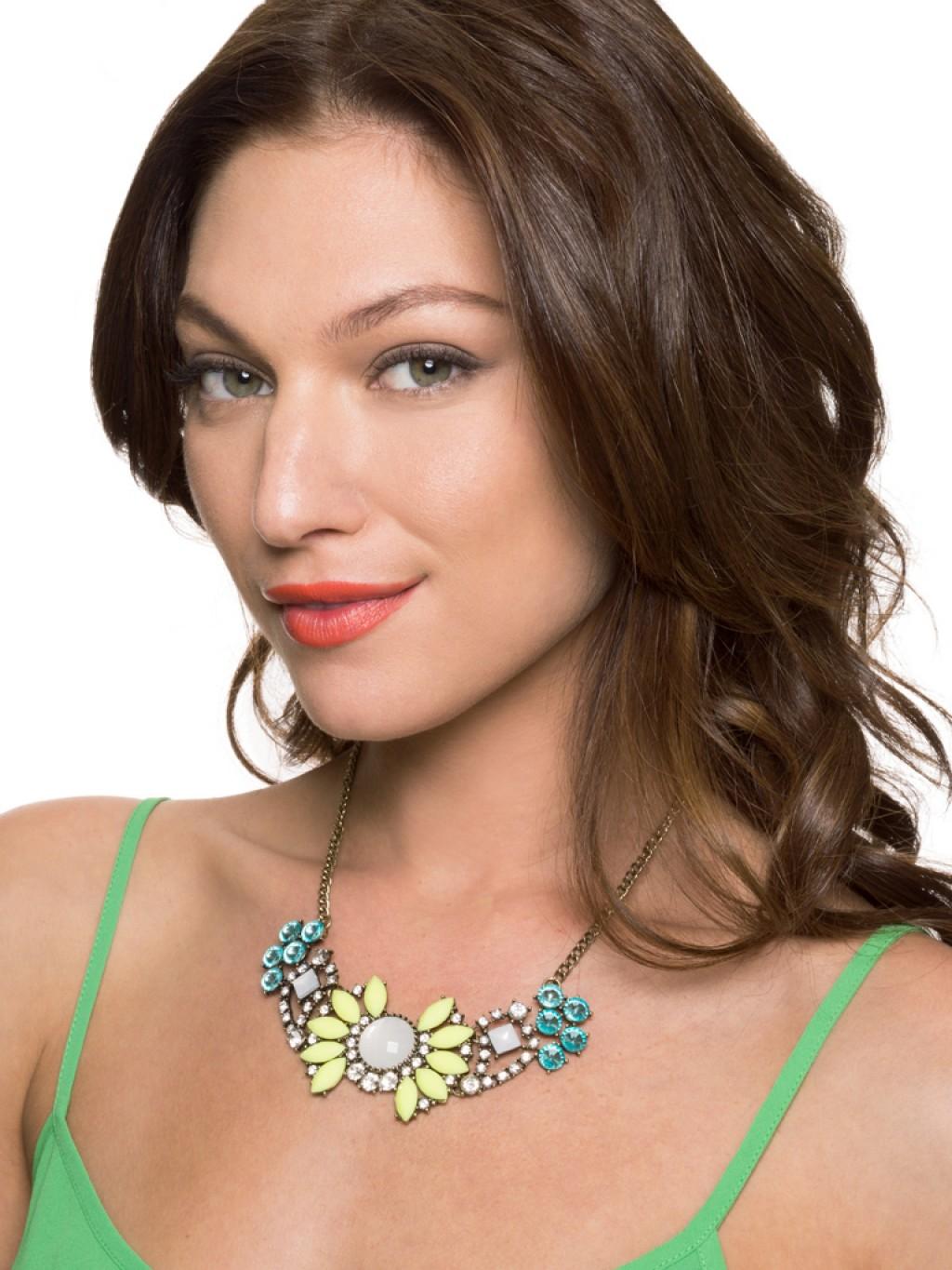 BaubleBar's "Peony Pendant" necklace, which sells for $36.
