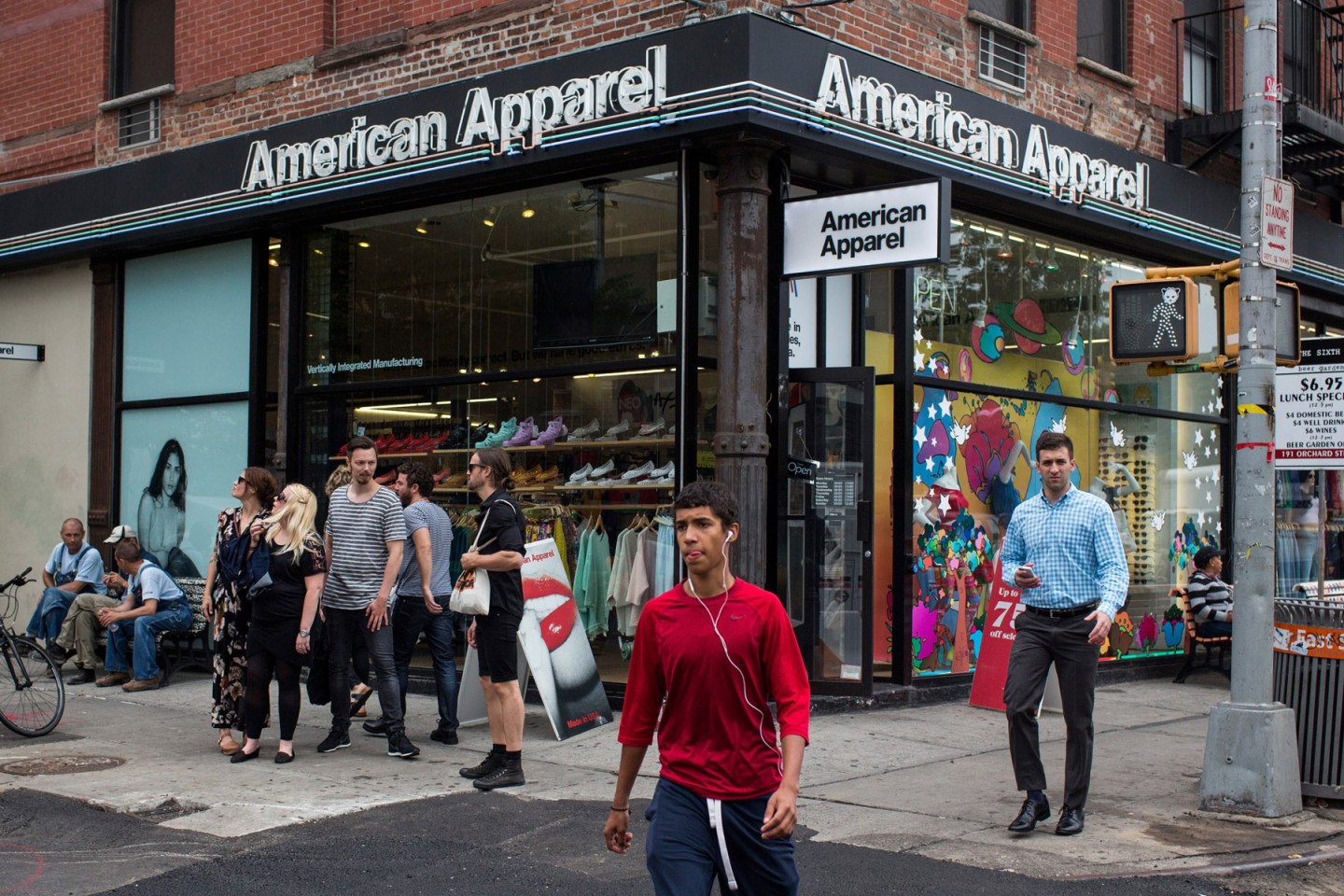 American Apparel store