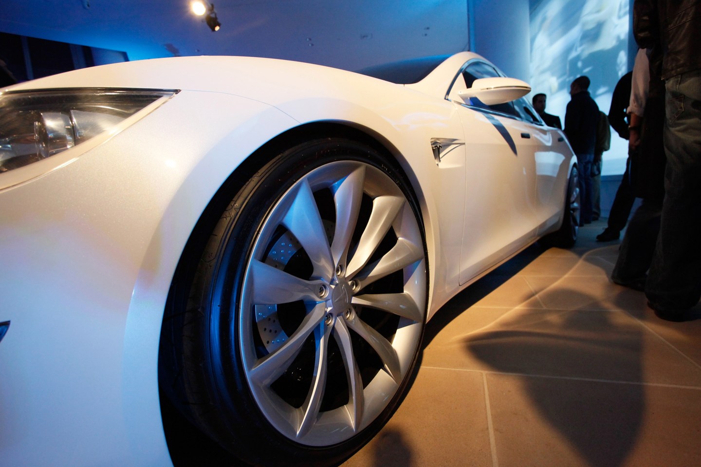 Tesla Model S Viewing - April 29, 2009