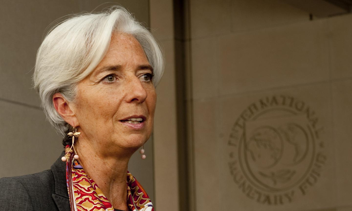 French Finance Minister Christine Lagard