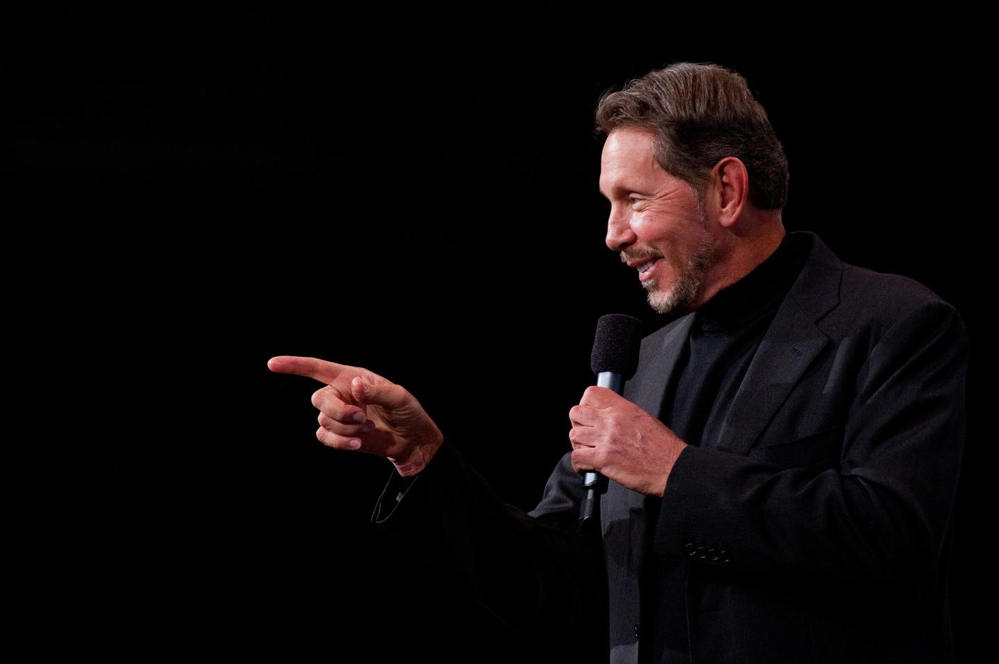 Oracle CEO Larry Ellison Oracle OpenWorld 2011 Keynote