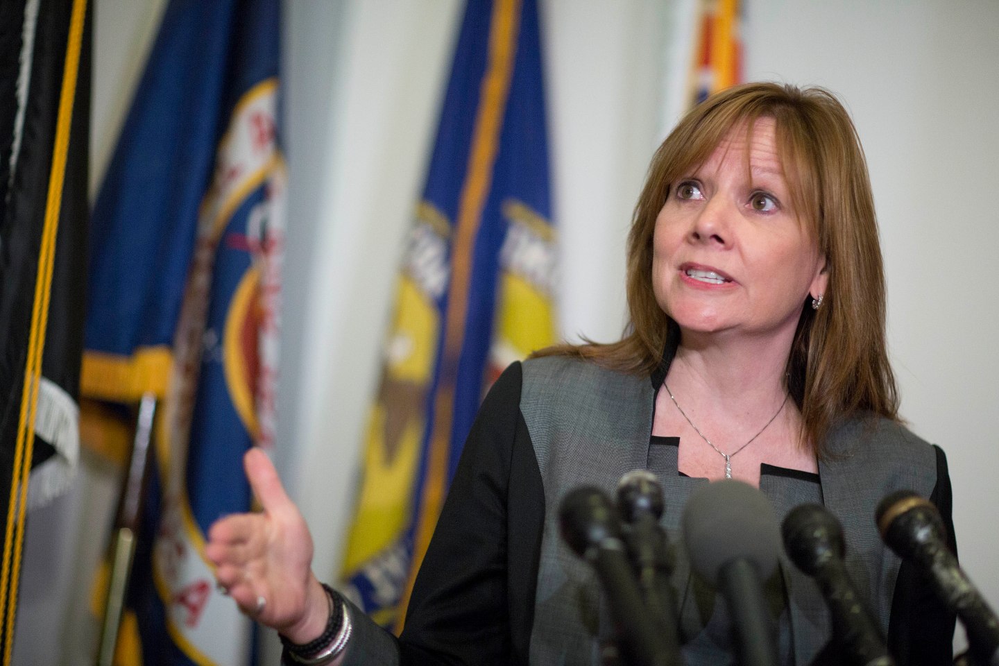 General Motors Co. Chief Executive Officer Mary Barra At Senate Hearing On Recalls
